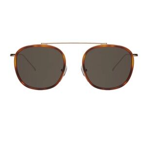 Illesteva Mykonos Sunglasses - Brown frames with brown lenses
